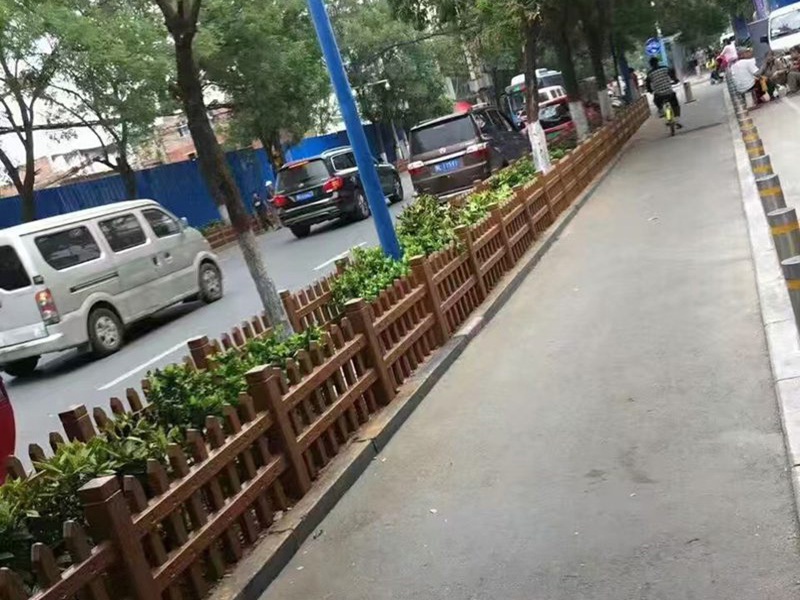 仿木柵栏